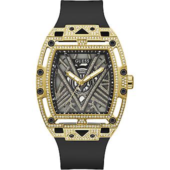 Guess watches legend Analog Men's Watch Quartz with Silicone Bracelet GW0564G1