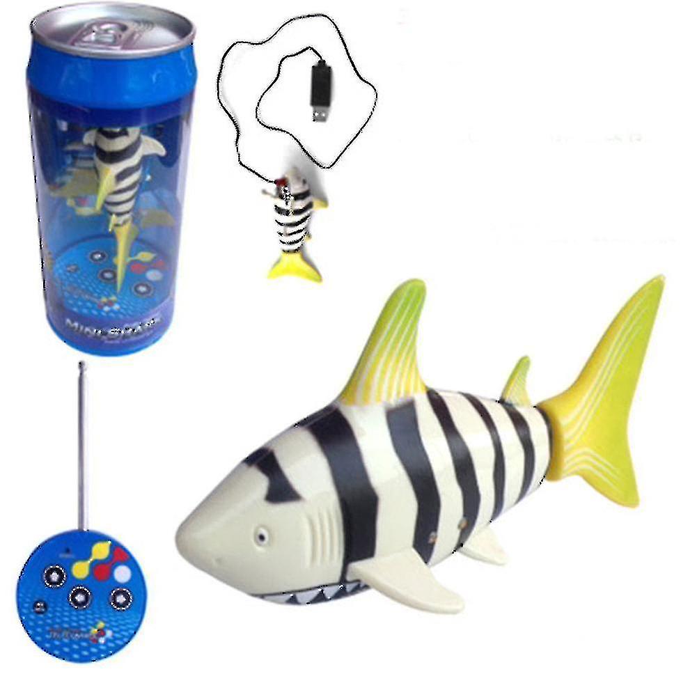 Mini Remote Control Shark Can Packed Fun Toys Underwater Remote Control Children Swimming Toy