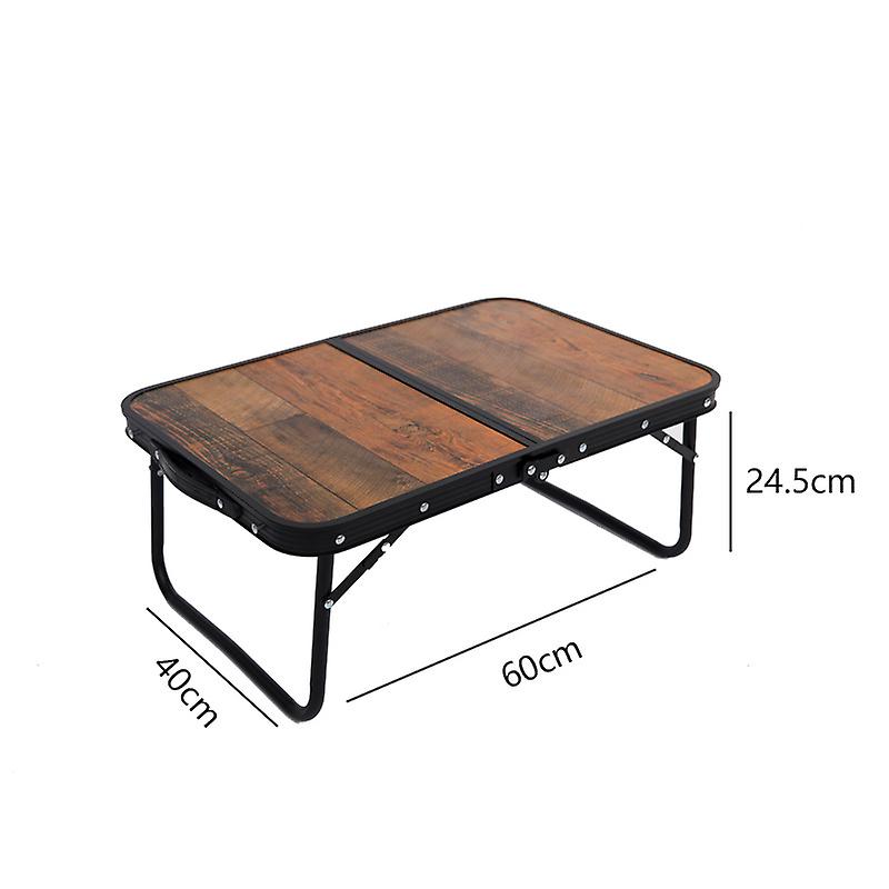 Portable Outdoor Folding Table, Vintage Table For Travel On The Road, Campsite, Fast Loading, Picnic, Fishing