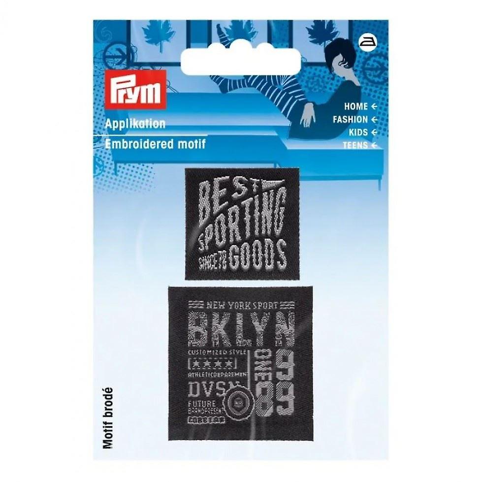 Prym Patch Motif Sporting - per pack of 2