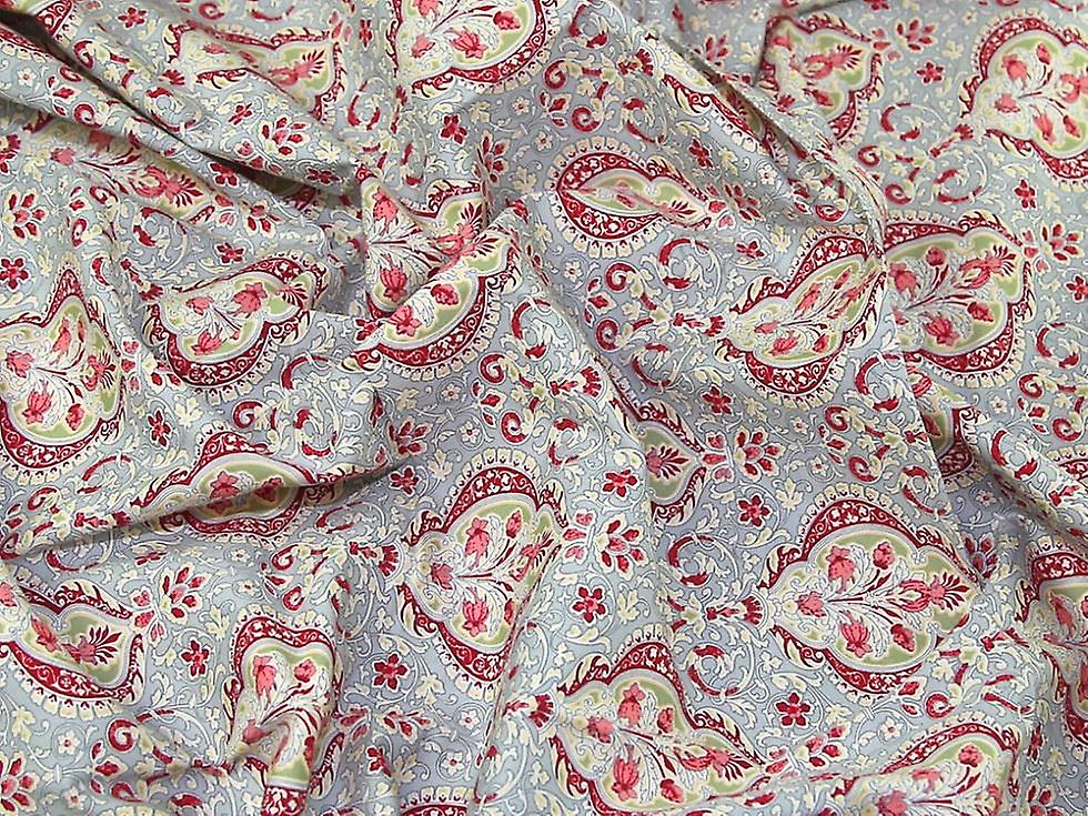 Rose & Hubble 100% Cotton Poplin Fabric Grey - per metre