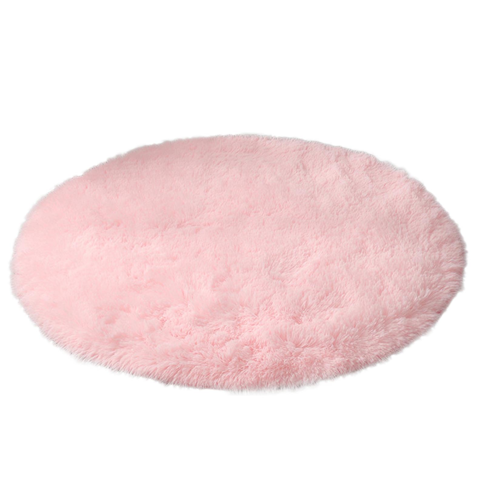 Fluffy tæpper Anti-slip Shaggy tæppe Soft Plys tæppe gulvmåtte stue soveværelse