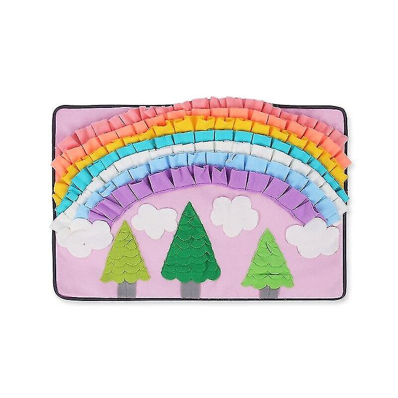 Cat Litter Box Mats Dog Slow Feeding Snuffle Mat For Cat Pet Smell Training Toy Dog Nose Workfunny Mat Dog Toys