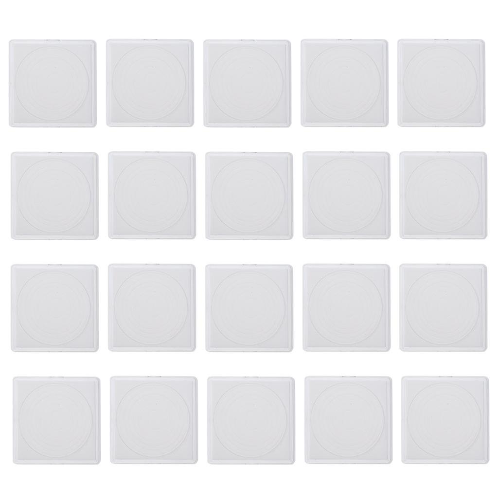 20pcs 48.5mm Coin Capsule Collection Display Container Holder Storage Case C