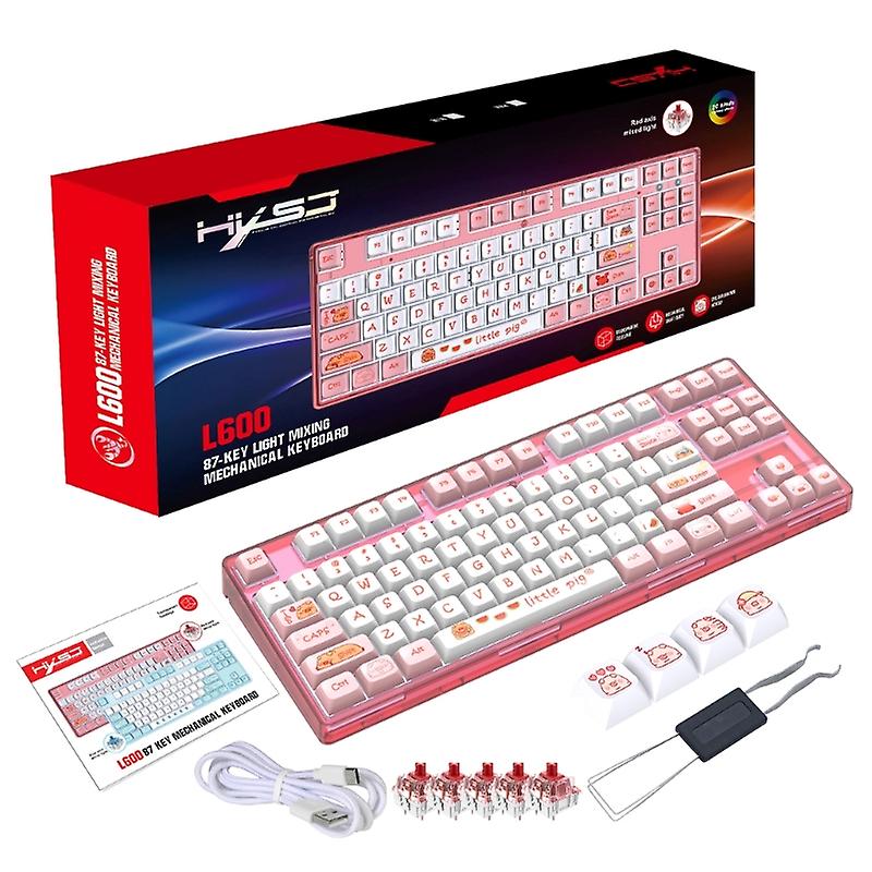 Smooth Typing and Gaming Experience with this Wire USB Mechanical Keyboard