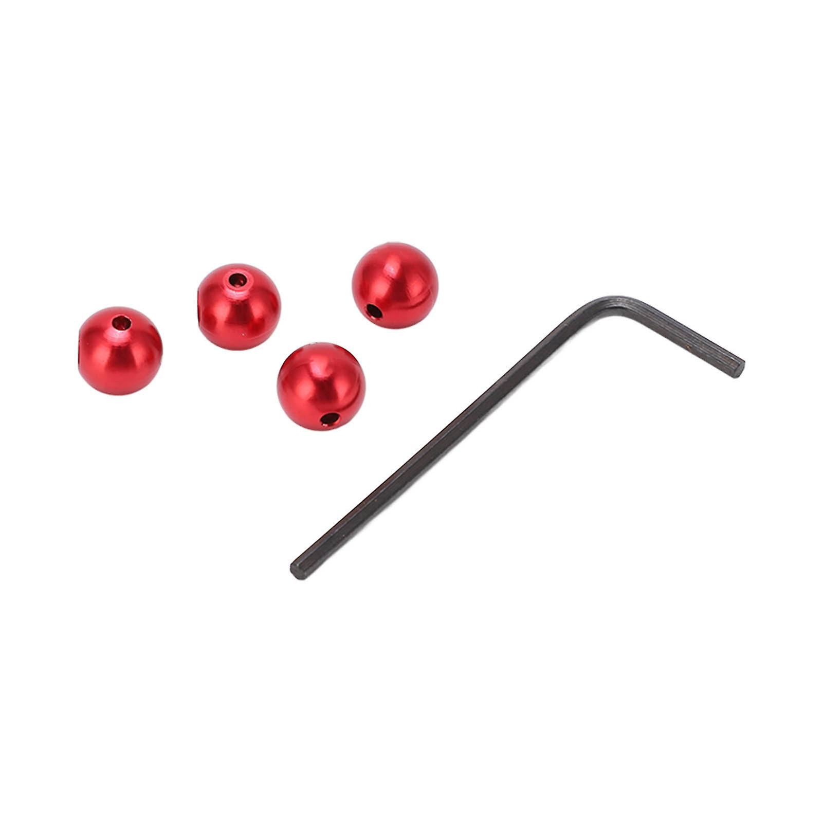 Embouts de câble de vélo ZTTO, sertissages réutilisables pour câbles de frein, pour VTT, vélo de route, rouge