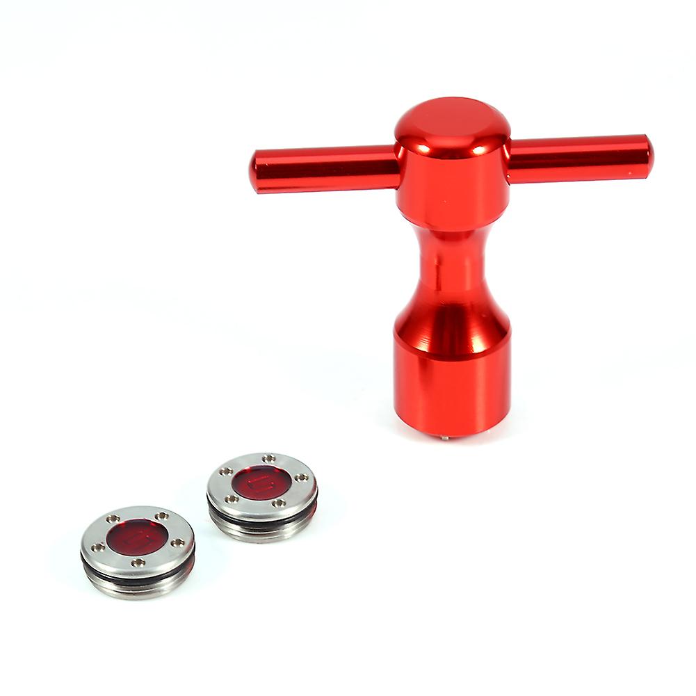 Set of 2 Red Golf Putter Weights, Wrench for Scotty Cameron Putter