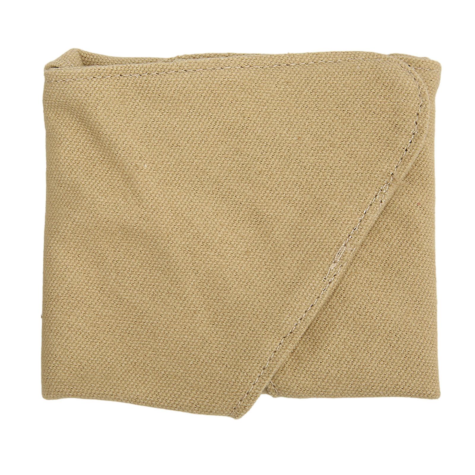 Outdoor Stool Cloth Foldable Portable Triangle Stool Cloth Handcraft Sturdy Camping Stool Cloth for BBQ Party Hiking Khaki