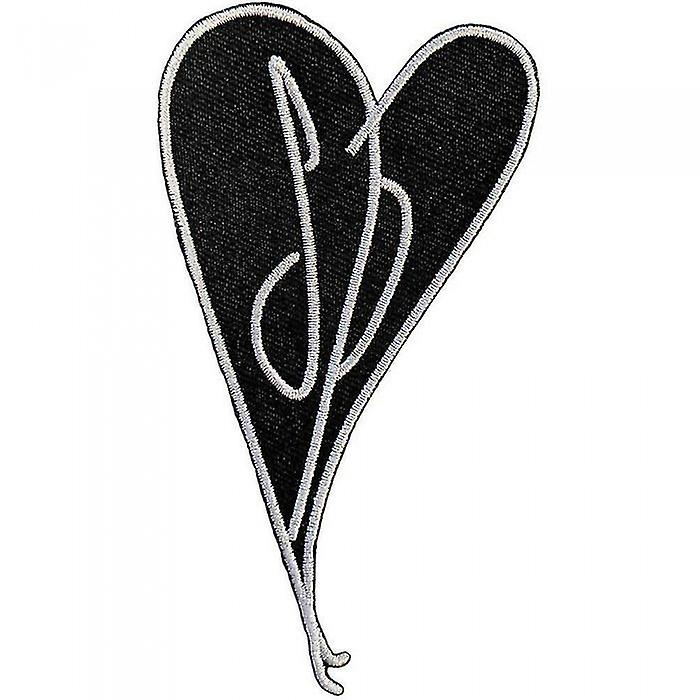 The Smashing Pumpkins Gish Woven Heart Iron On Patch