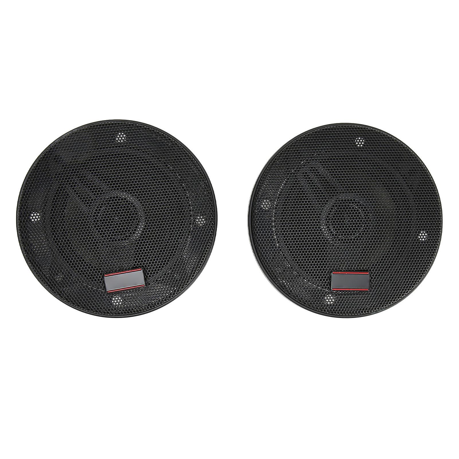 2PCS Coaxial Car Loudspeaker 120W Treble Bass 90dB 4 OHMS 45Hz‑25KHz Car Speaker for Car Sound Systems