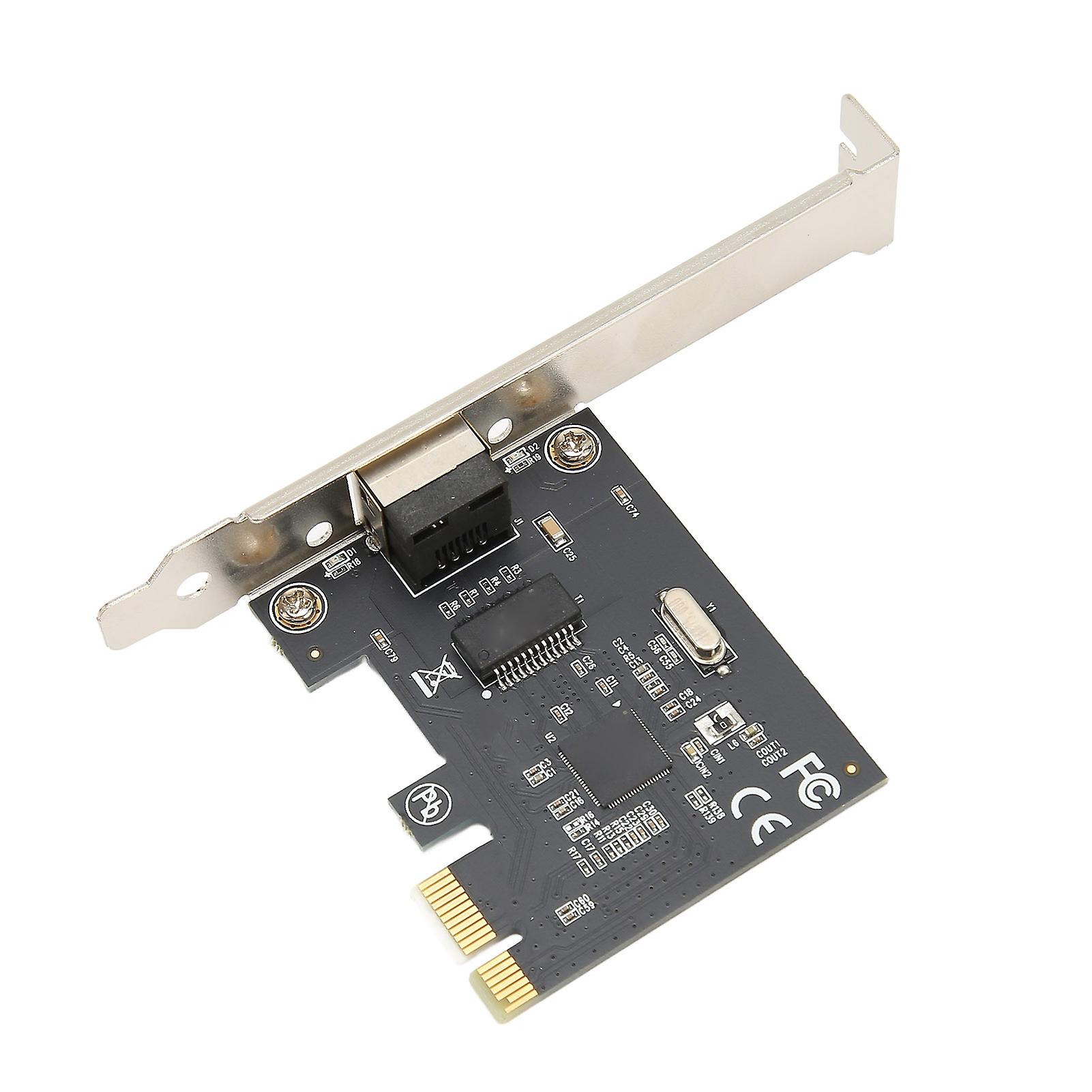 PCIe Network Card 10 100 1000Mbps Auto Negotiate Half Full Duplex Gigabit Ethernet Card for Computer Server
