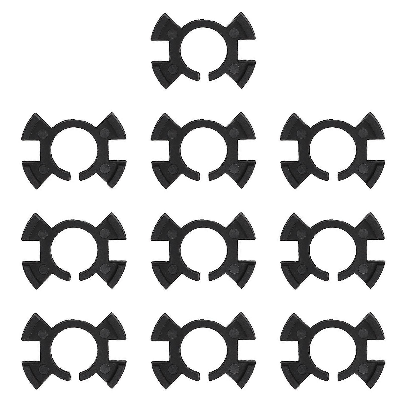 10Pcs Headlight Bulb Base Easy Installation Corrosion Resistant Sturdy Durable Headlight Base Adapter