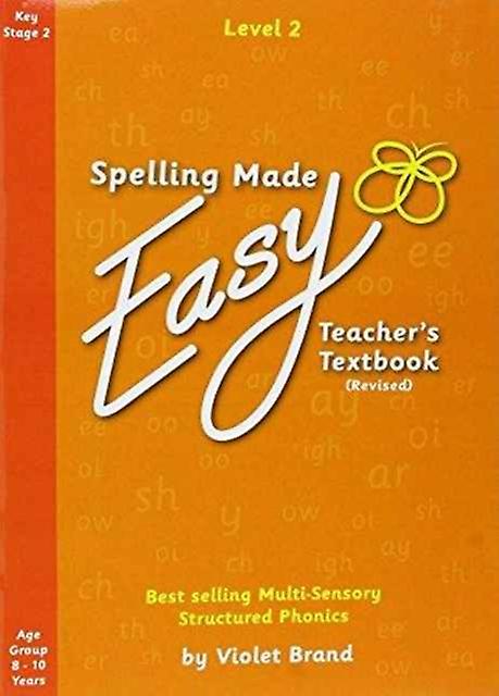 Spelling Made Easy Revised A4 Text Book Level 2 by Violet Brand Paperback