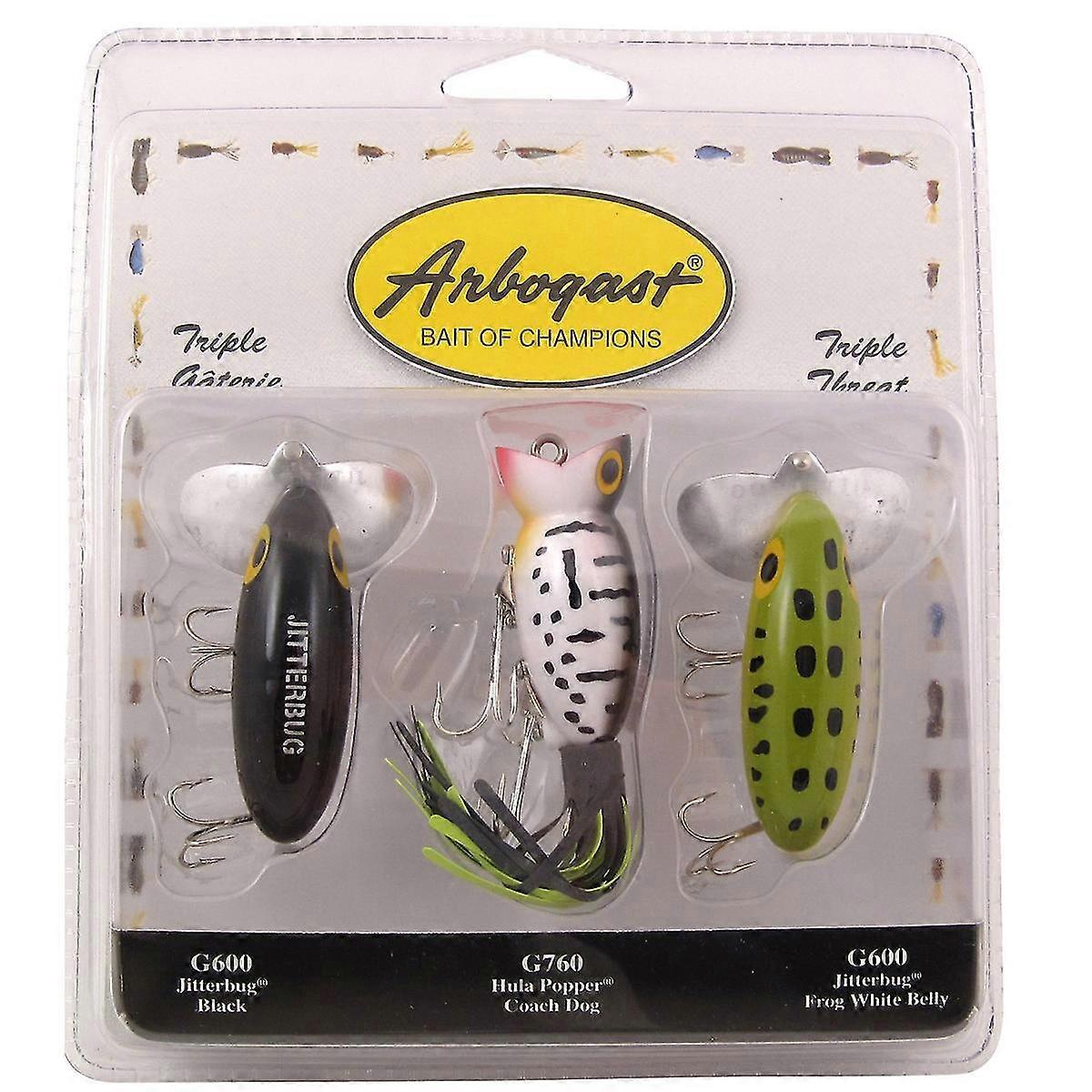 Leurres de pêche Arbogast Triple menace 3/8 oz