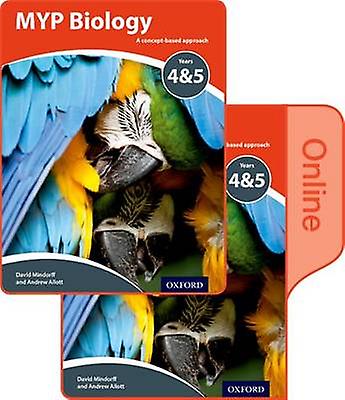 Myp Biology A Concept Based Approach Print And Online Pack by David Mindorff Paperback Book