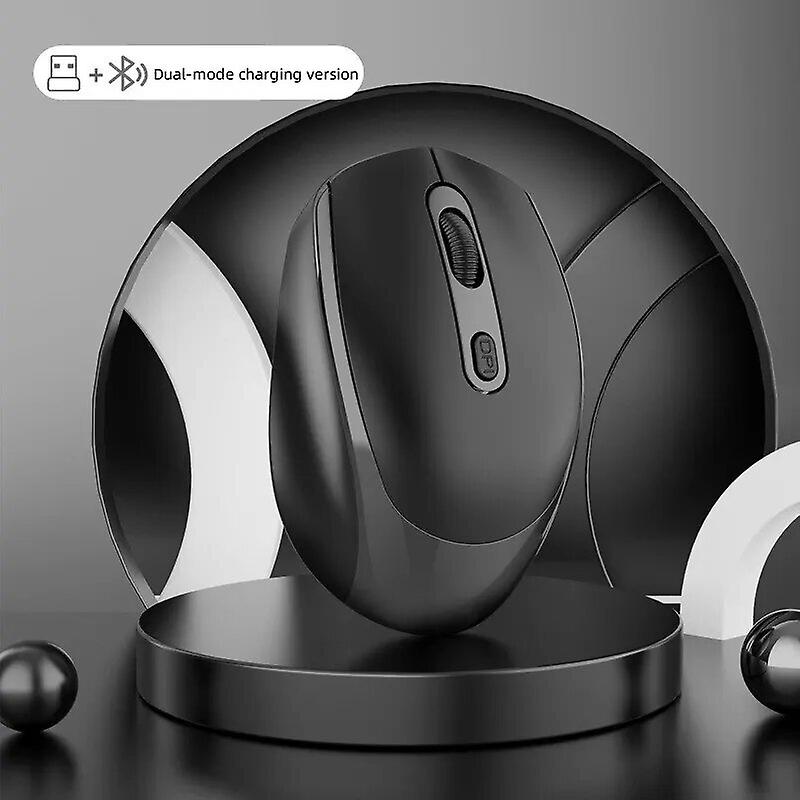 Wireless Silent Mouse Bluetooth 2.4G Dual Mode Mute Charging Portable Mouse Optical For Laptop PC Game Office