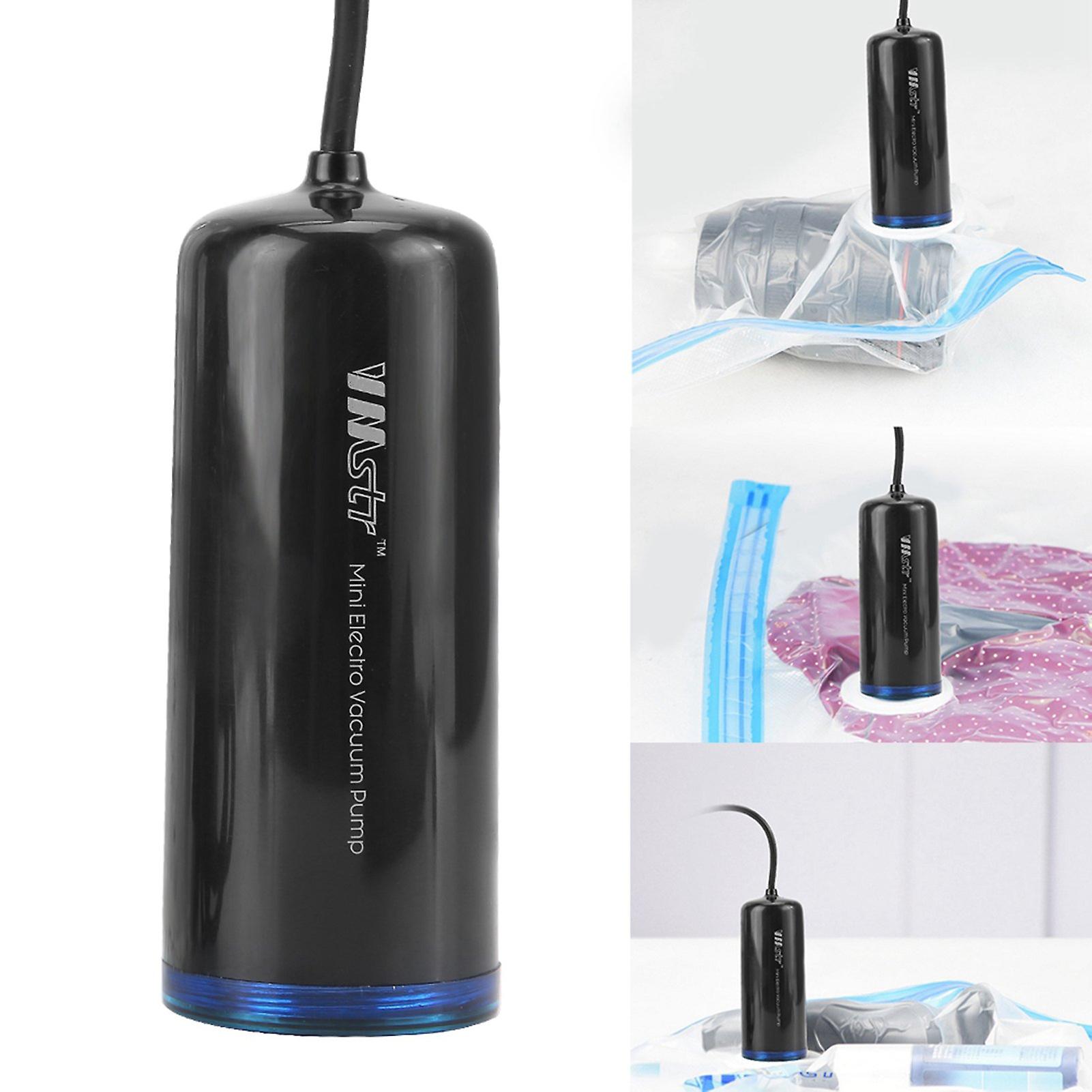 ABS Mini Electric Automatic Compression Vacuum Pump Machine Receiving Bag 5V