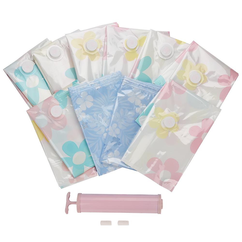 11Pcs\/set Vacuum Compressed Storage Bag Closet Space Saving Organizer Bags