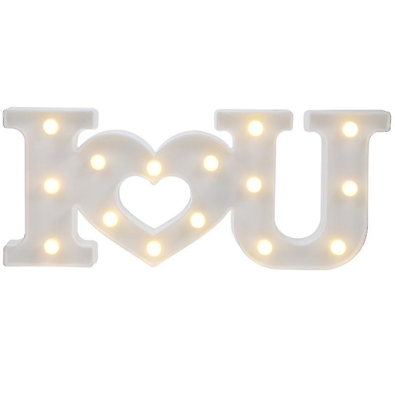 1pcs Led Letter Design Light