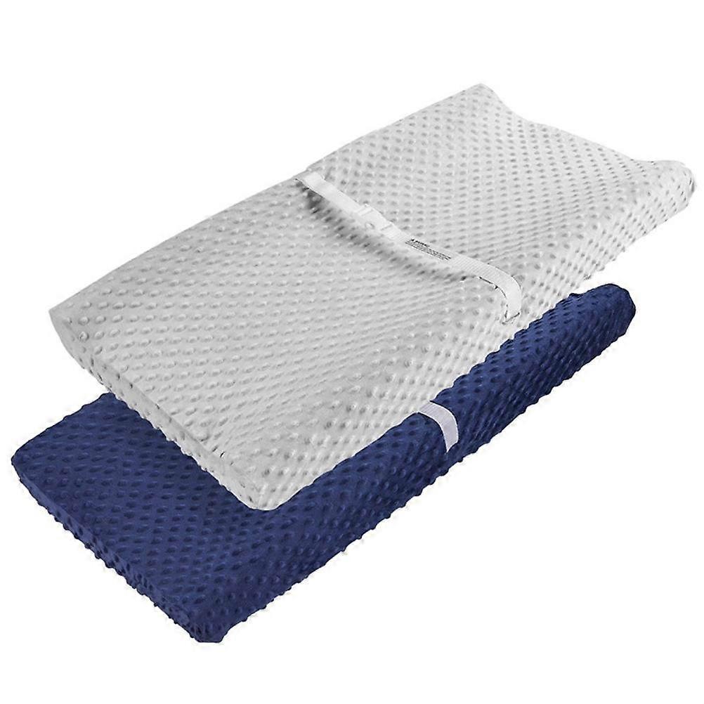 2Pcs Changing Pad Covers Waterproof Baby Changing Table Pad Covers Diaper Changing Pad Covers Detachable Washable Mattress Covers NO.3534
