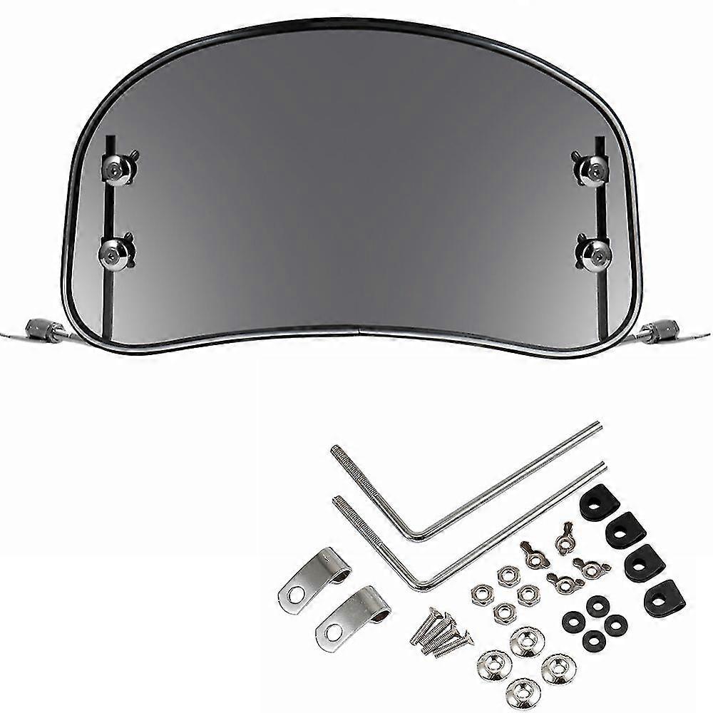 Exquisite Motorcycle Windshield Universal Scooter Windscreen Wind Deflector Screen Windshield Spoiler Air Deflector