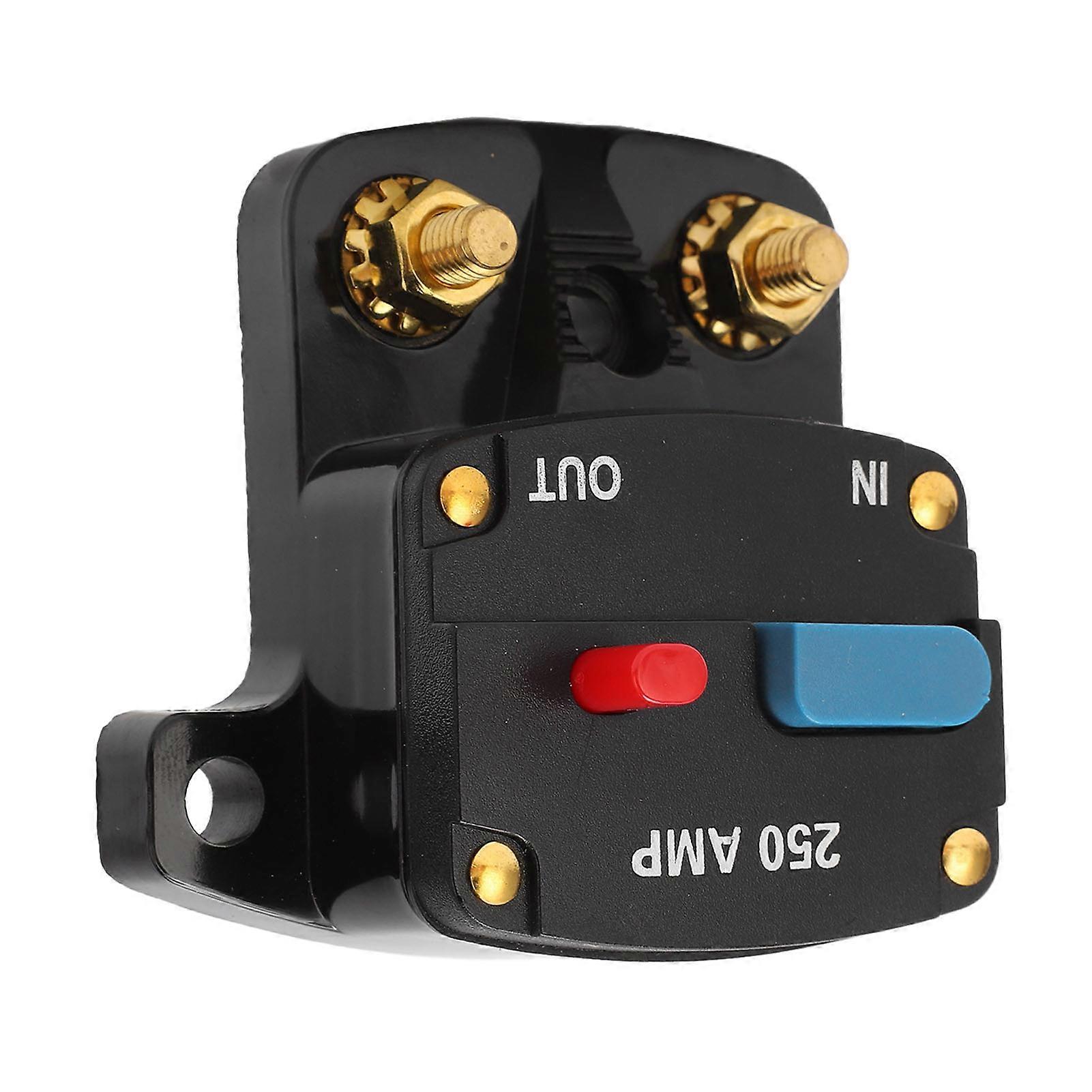 Interruttore Di Reset Con Fusibile 50A 12V DC Per Auto, Marine E Stereo &ndash; Soillar