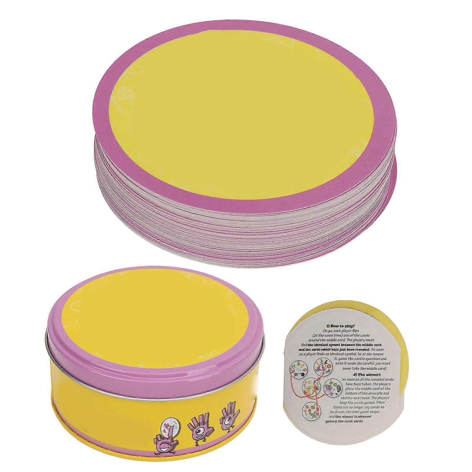 Find Difference Game Improve Concentration Multiple Playstyles Gaming Card Toy for Home Party