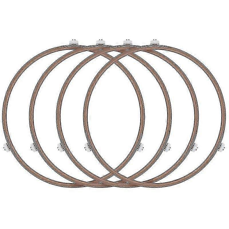 4pack الميكروويف الأسطوانة حلقة فرن القرص الدوار حلقة لوحة دعم حلقة للوحة الزجاج T