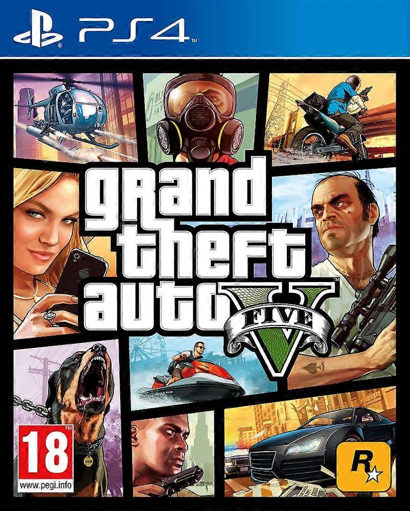 Grand Theft Auto V - ES (PS4) - New & Sealed