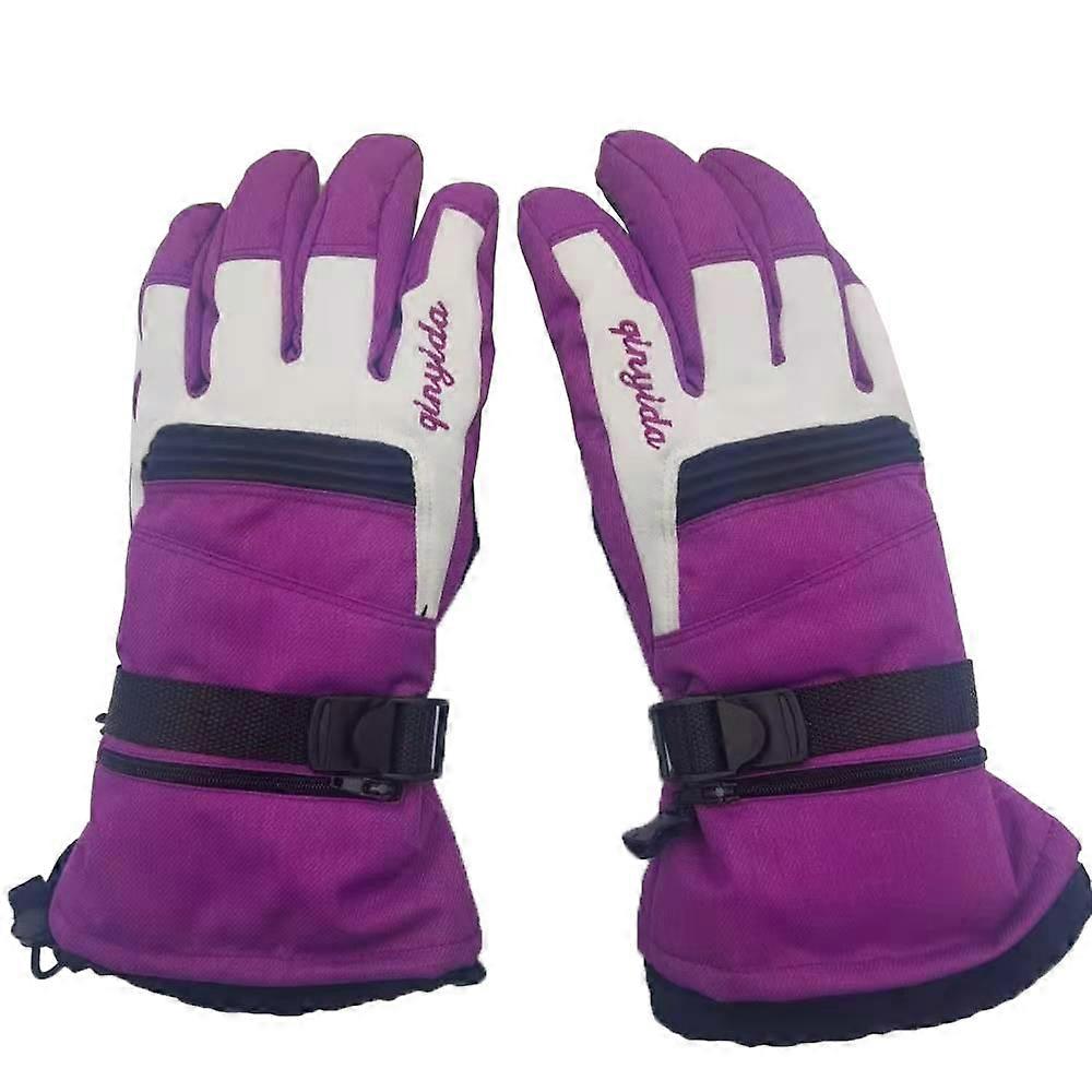 Dicke warme Handschuhe Winter Skihandschuhe Damen Fäustlinge