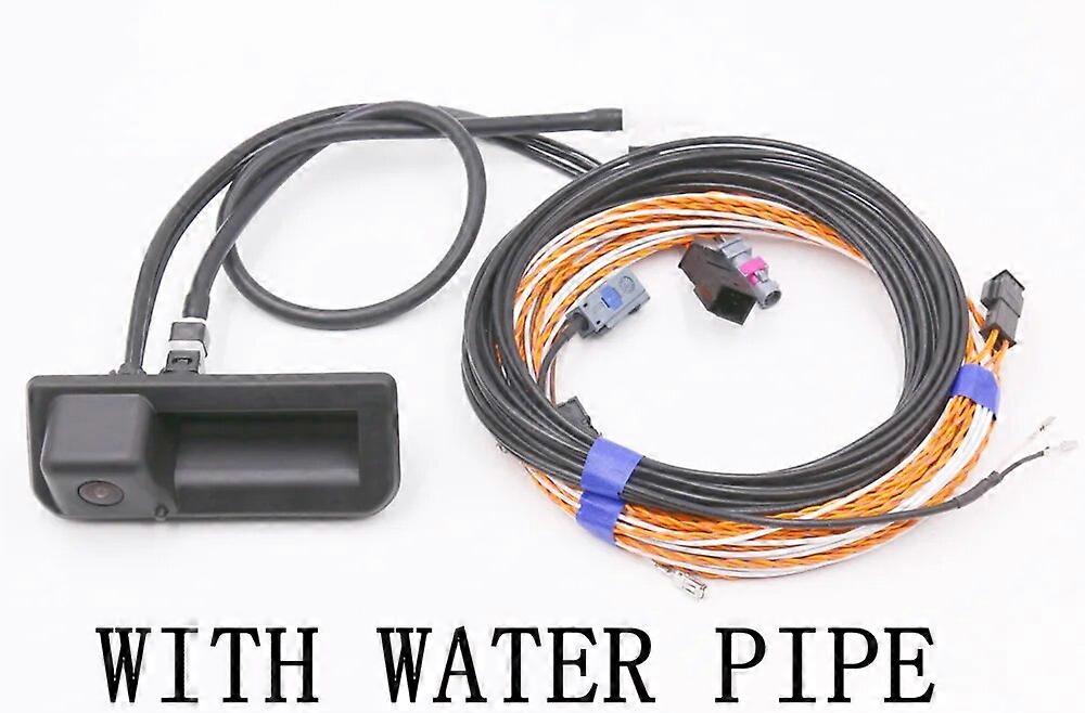 FOR Superb 3V B8 Rear View Camera Trunk handle with Guidance Line