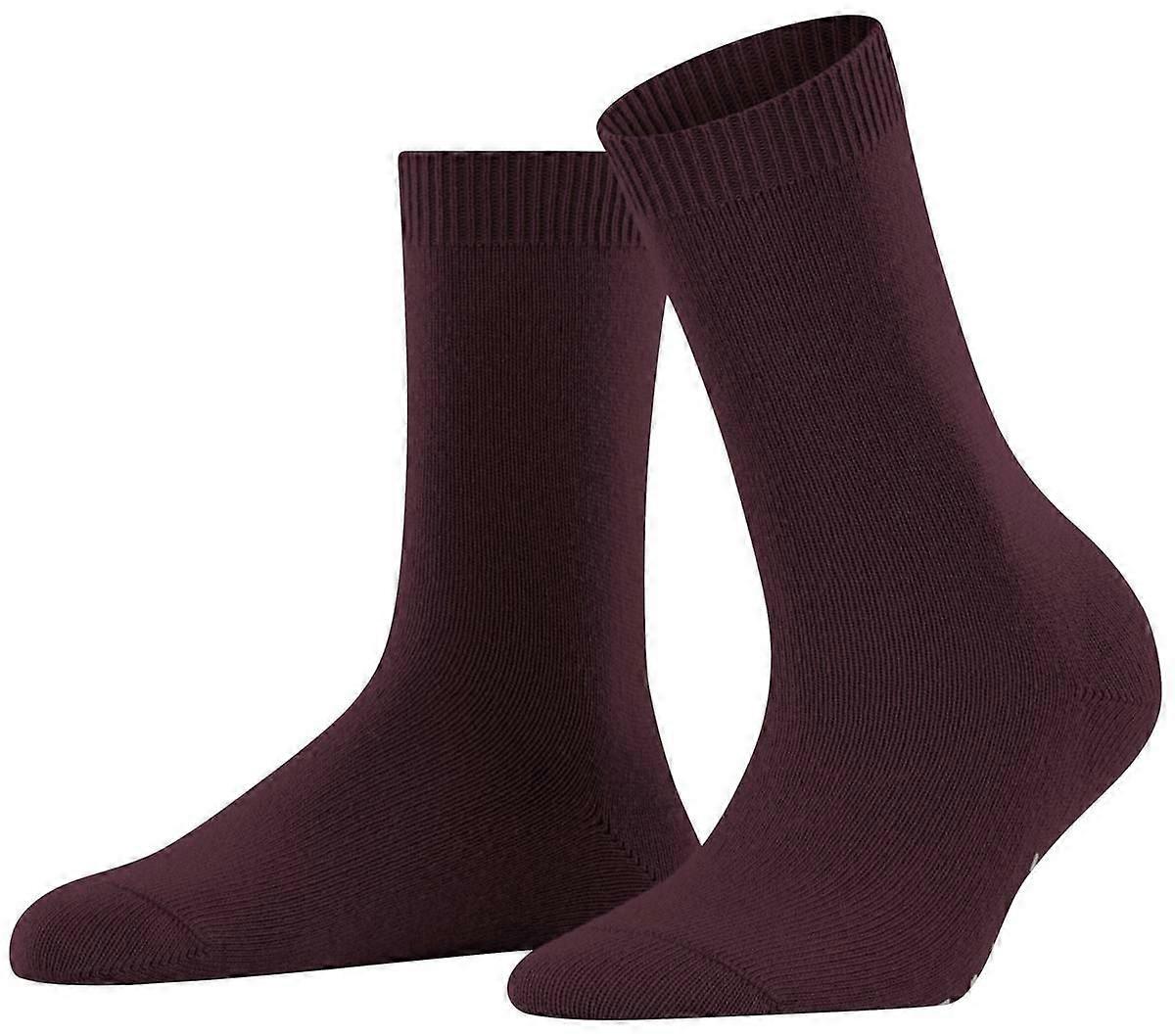 Falke Cosy Wool Socks - Burgundy