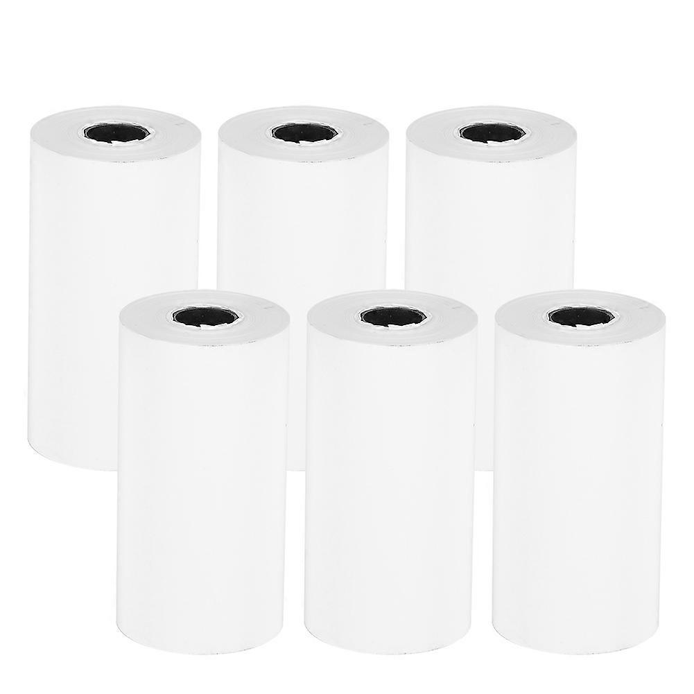 6 ρόλοι 57x30mm θερμικό εξάρτημα εκτύπωσης εγγράφου παραλαβής επαγγελματικό για το μικρό εκτυπωτή YEMAA