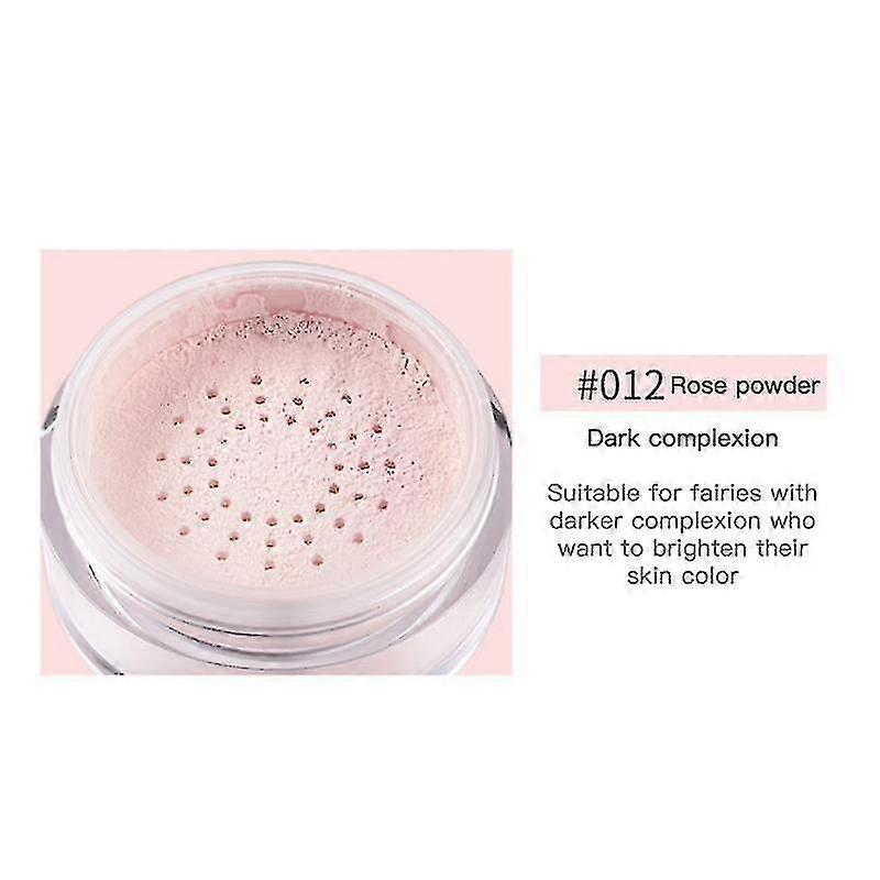Moisturizing Face Loose Powder Mineral 3 Colors Waterproof Matte Setting Finish Makeup Oil-control Professional Women's Cosmetic