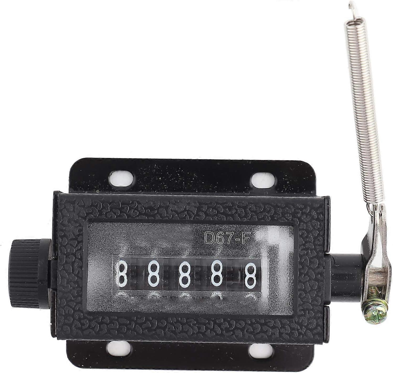 2025,Mini Manual Mechanical Counter Counting 5 Digits Arithmometer