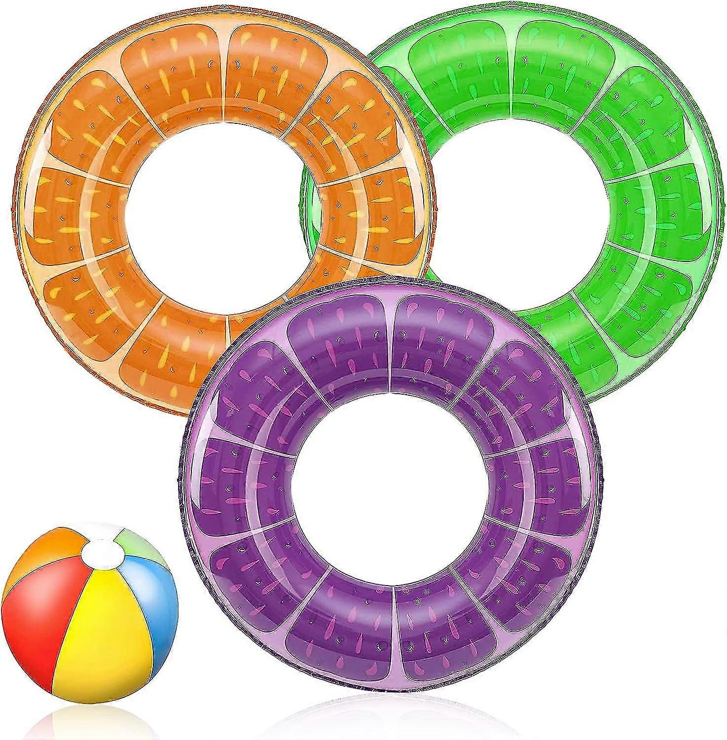 Childrens Pool Inflatables, Fruit Pool Floaters