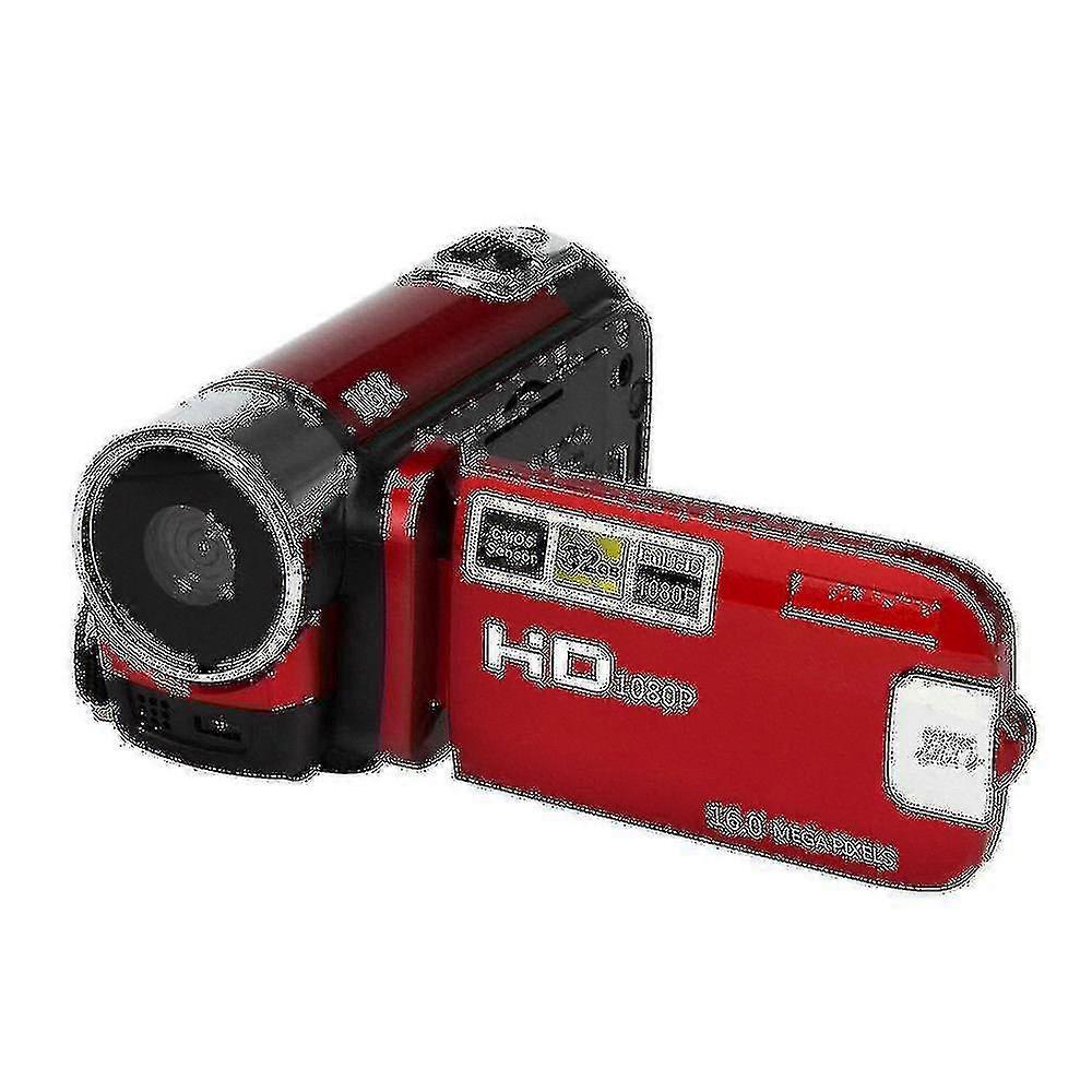 Full Hd 1080p Video Camera Professional Digital Camcorder(red)