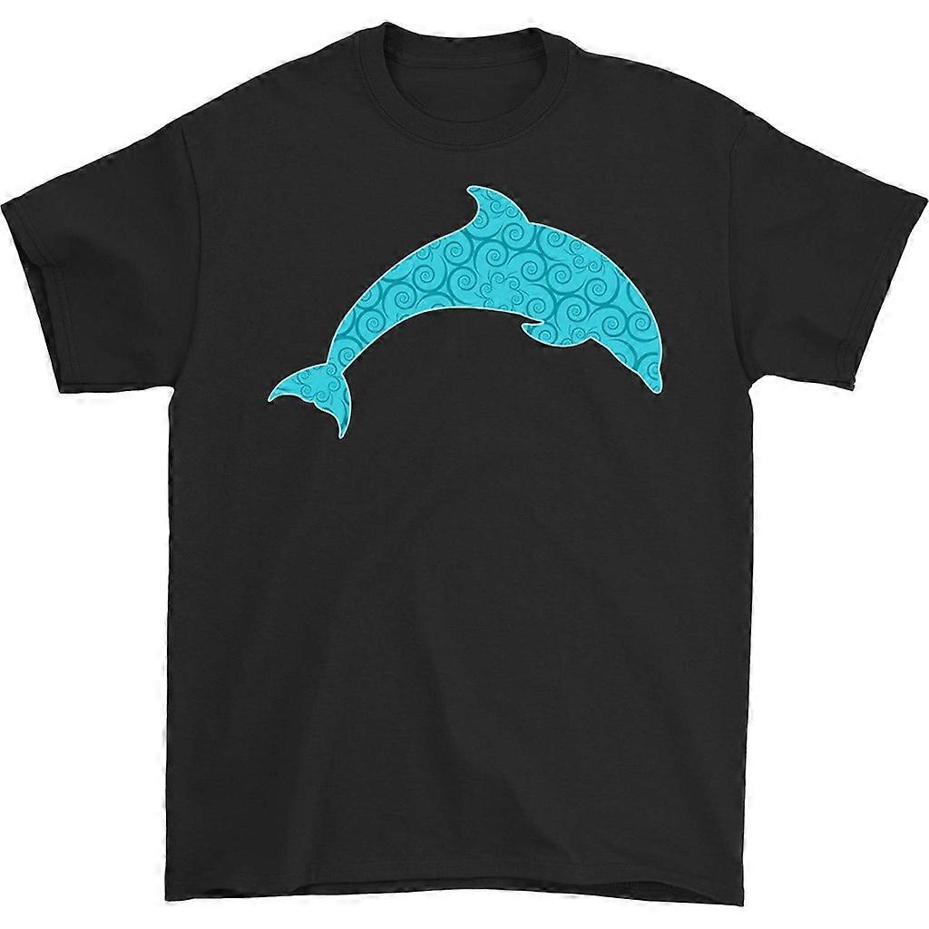 Dolphin Pattern T-shirt