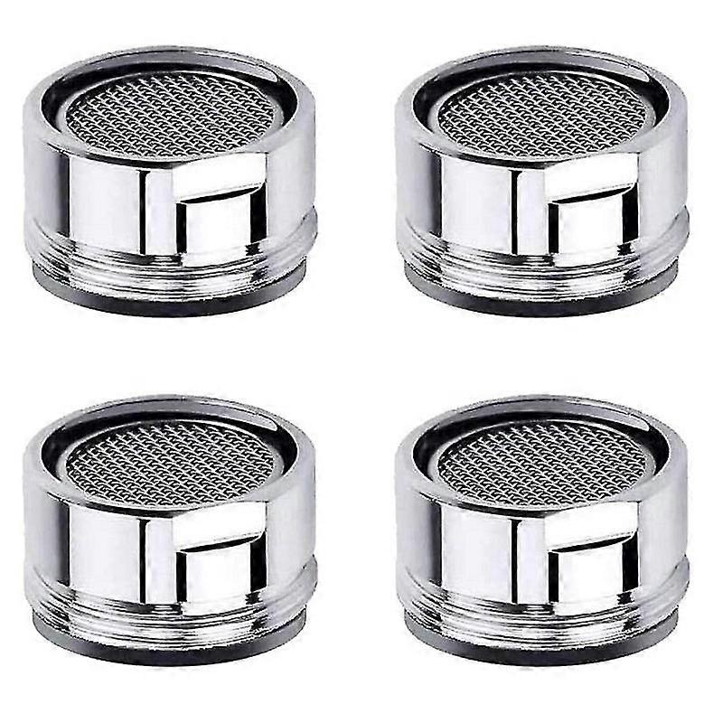 4 pieces m24 faucet aerator, faucet aerator with stainless steel filter, water saving bubbler, include 4 gaskets betterlifefg