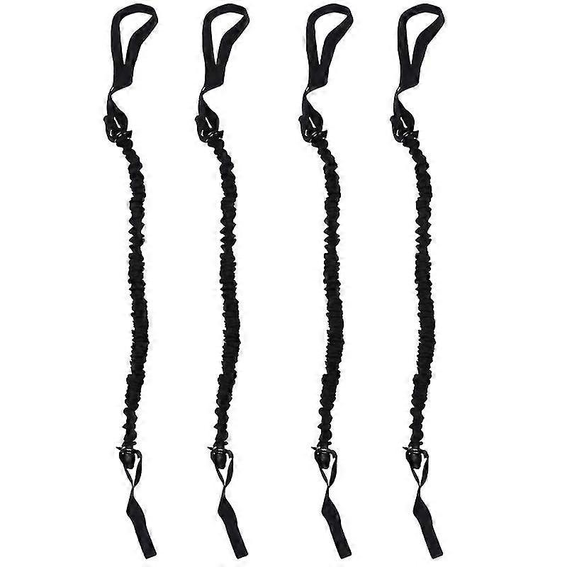 4pcs ab roller pull ropes abdominal wheel pull ropes ab muscle training bands