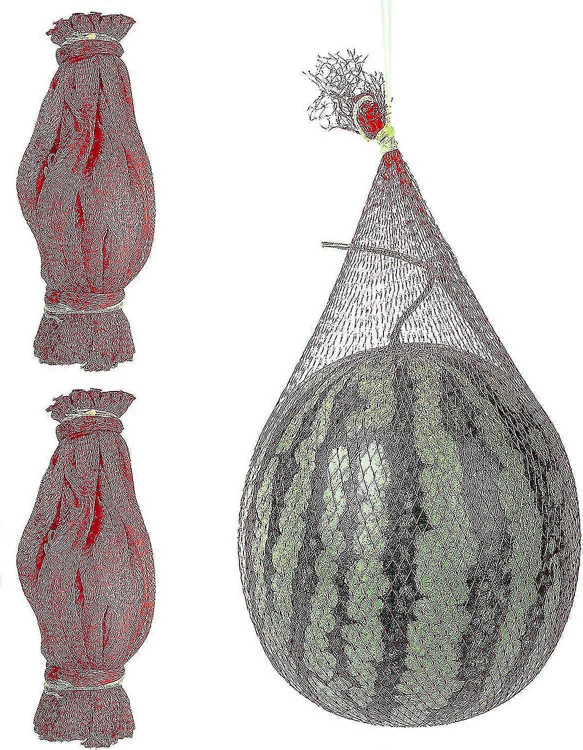 Filets de pastèque - 50 Pack Suspendus Sacs Filets de pastèque Sacs Hamacs Melon Berceaux pour pastèque, Melon miellat, Concombres35cm _gift