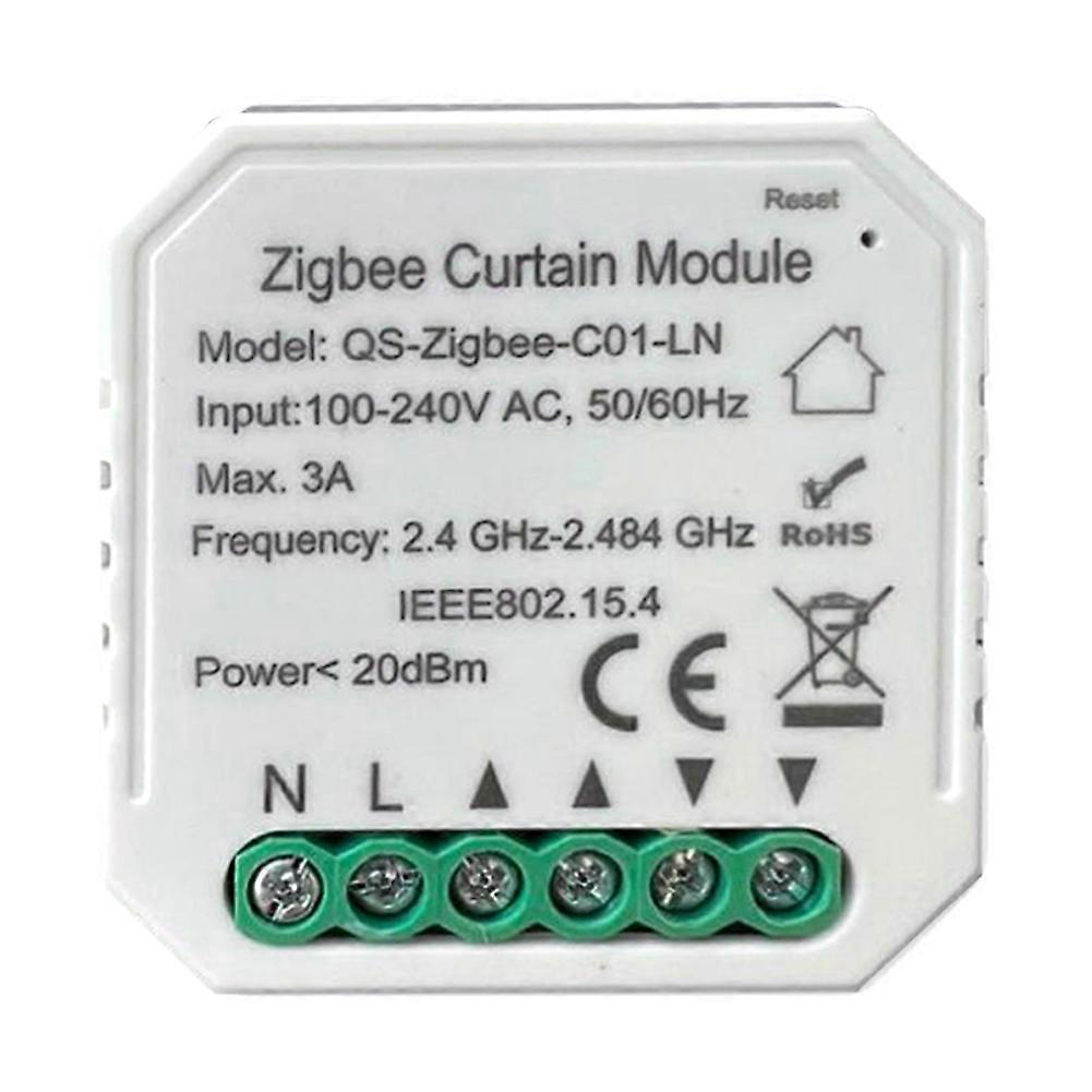 Tuya ZigBee Intelligent Curtain Module Intelligent Home DIY Tool Household Home Multifunction Tool Compatible with Alexa Google Home