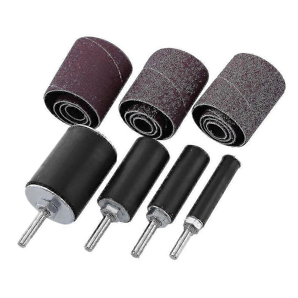 16 Pcs Drum Sanding Kit, For Electric Drill Press Drum Sander