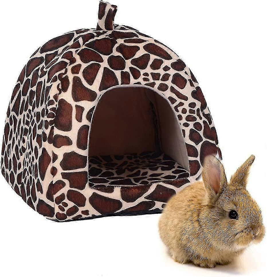 Small Pet Shelter And Basket - Rabbit, Guinea Pig, Hamster, Hedgehog, Chinchilla,xs