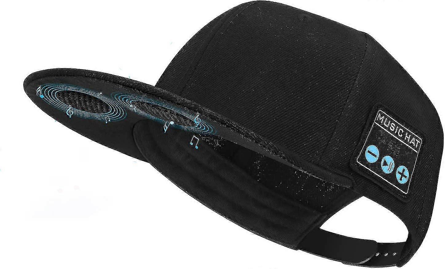 Hat With Bluetooth Speaker Adjustable Bluetooth Hat Wireless Smart Speakerphone Cap