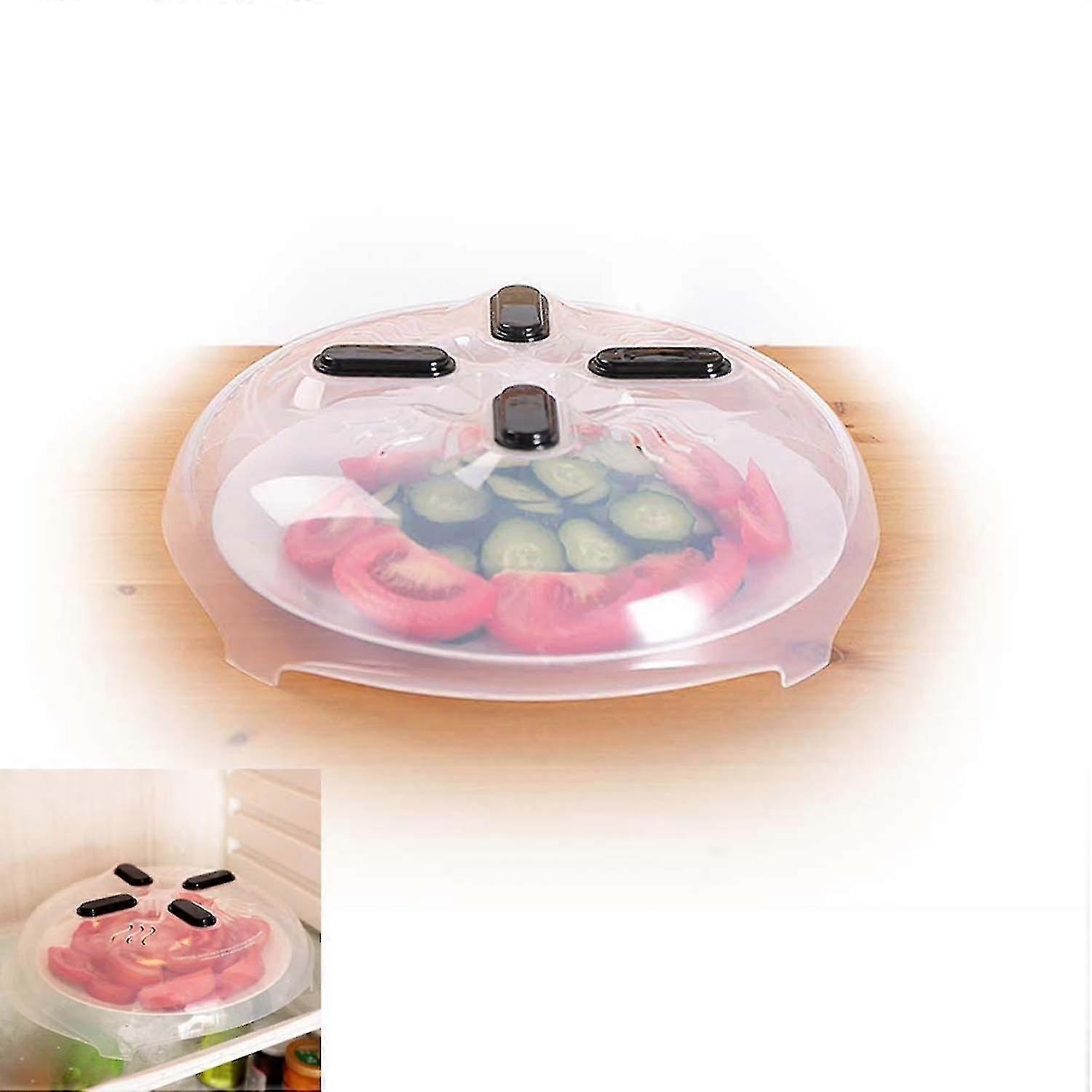 1pcs Microwave Splatter Cover,microwave Plate Guard Lid 11.8 Inch--