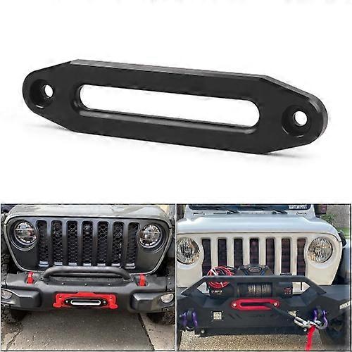 ATV/UTV 8000-15000LBs 10 polegadas Guincho Sintético de Alumínio (Preto)