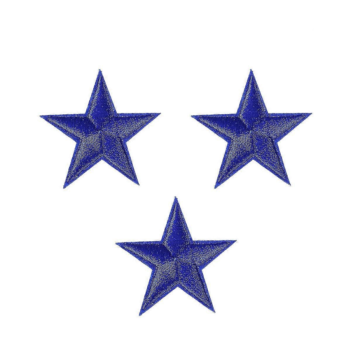 10 Pcs Star Decor Jeans Patch Star Embroidered Star Patch Decor Embroidery Patches
