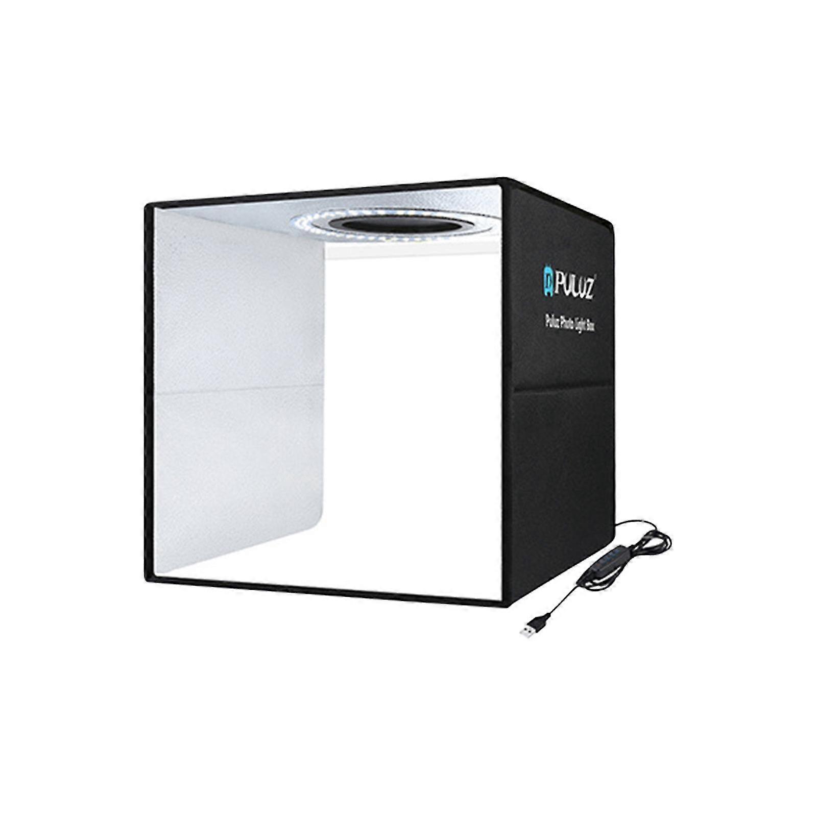 Folding Photo Studio Ring Lamp Portable Shooting Tents 25cm Light Box With 6 Backdrops 12 Color Small Items Product Photography