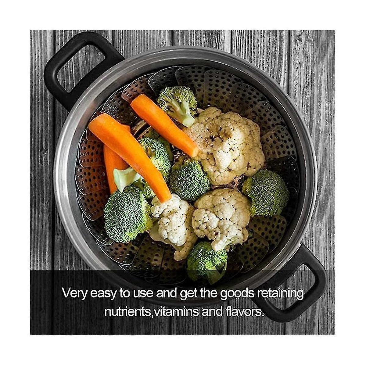 Vegetable Steamer Basket Premium Stainless Steel Vegetable Steamer 
